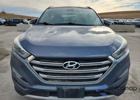 2017 Hyundai Tucson Limited z USA, uszkodzony, nr VIN KM8J3CA20HU284128